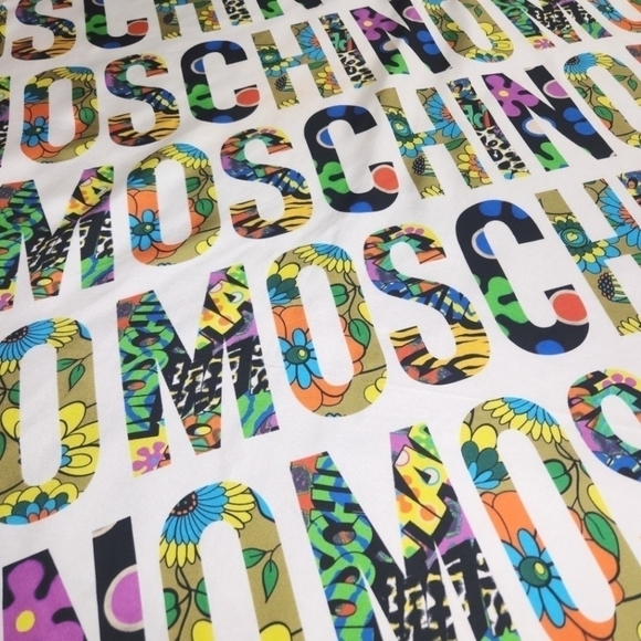 Moschino 100% Silk Scarf - Picture 11 of 13